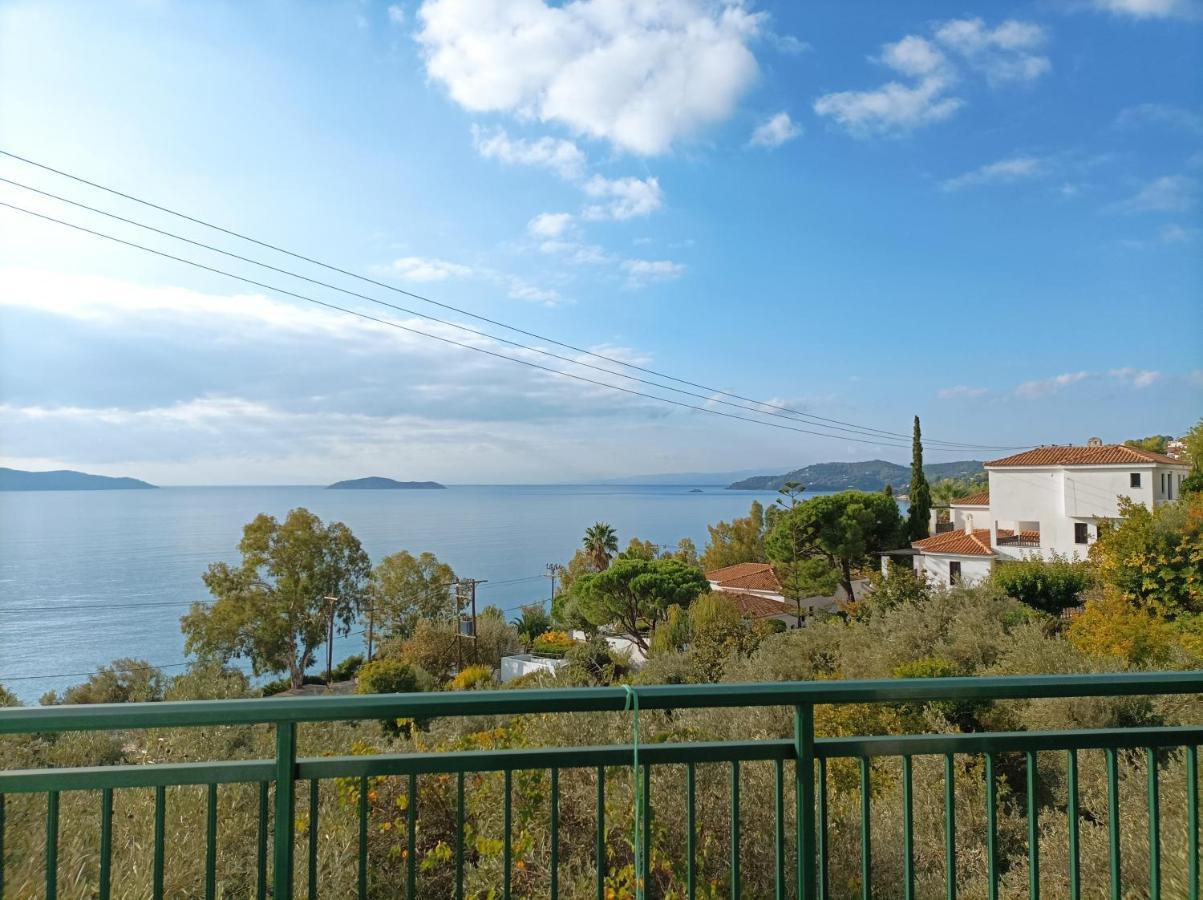 Ftelia House Villa Skiathos by Eksteriør billede
