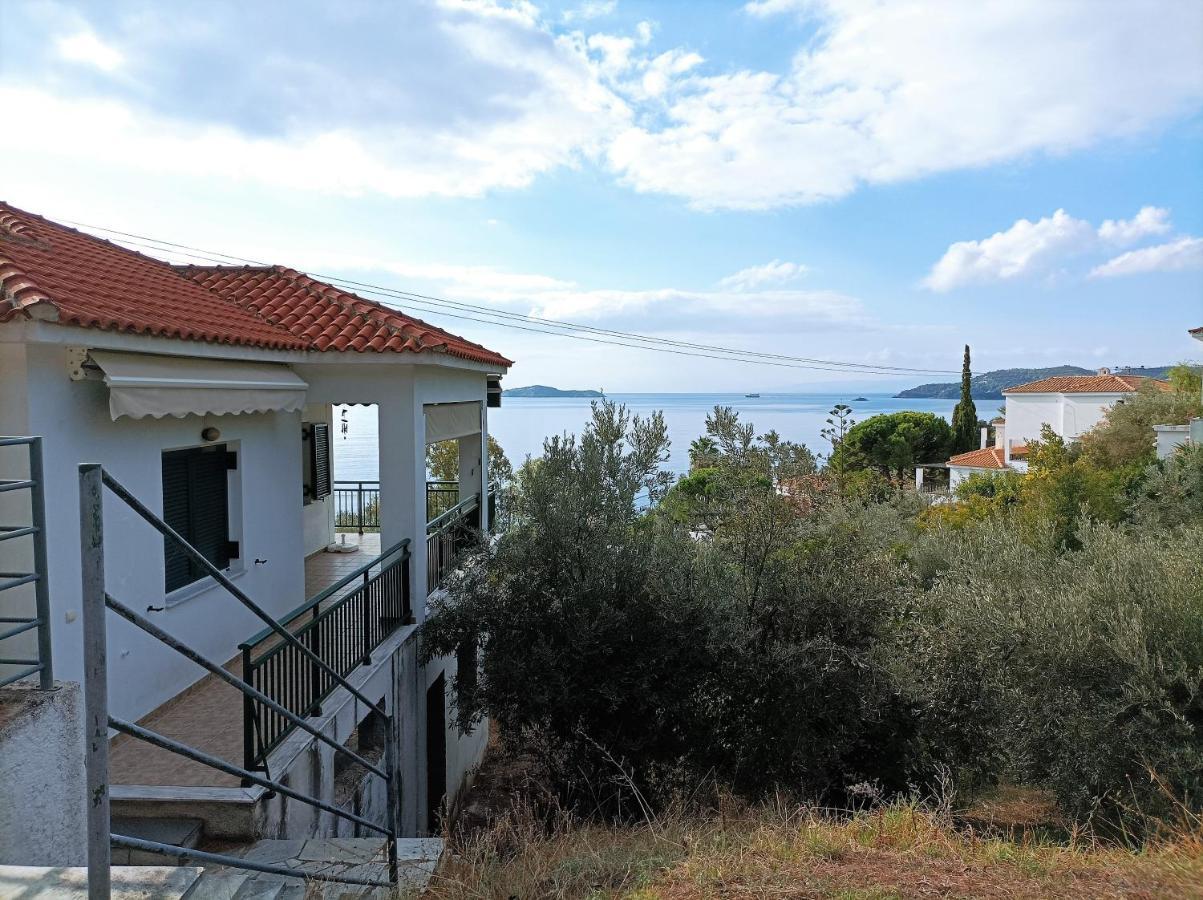 Ftelia House Villa Skiathos by Eksteriør billede